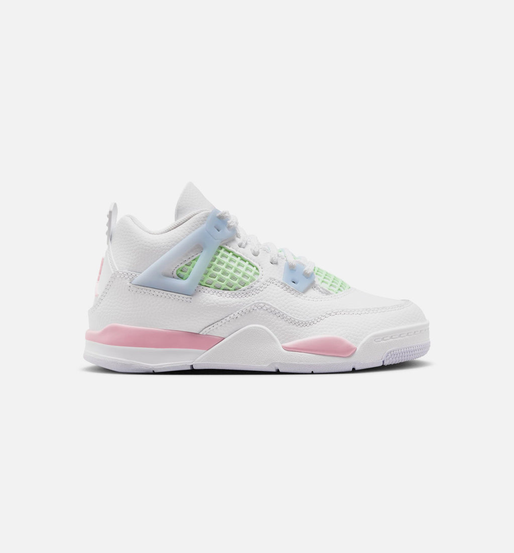 Air Jordan 4 Retro Medium Soft Pink Preschool Sneakers
