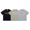 Fear Of God Essentials Silver Foil Letter Print Tee Streetwear Unisex