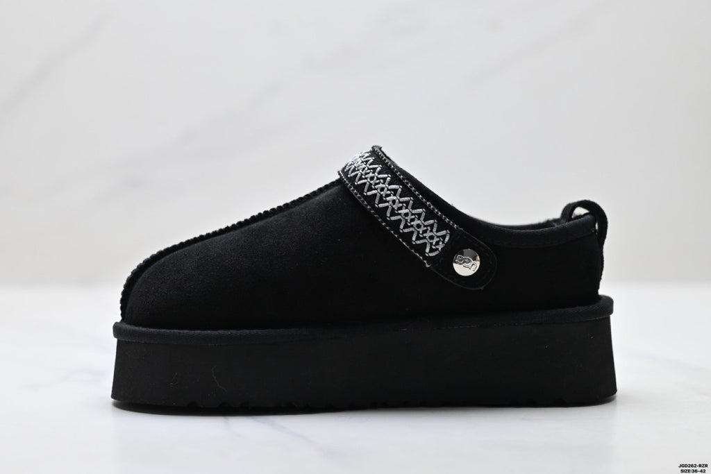 UGG Tazz Shearling Platform Slip-Ons