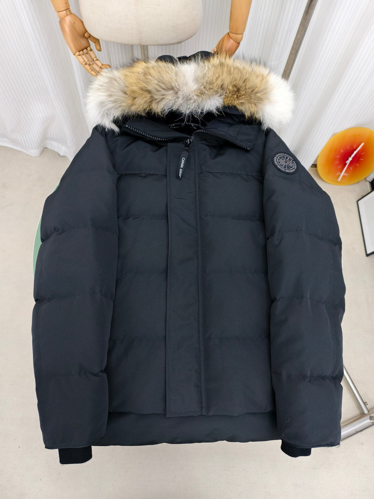 Canada Goose Wyndham Black Label Hooded Puffer Jacket