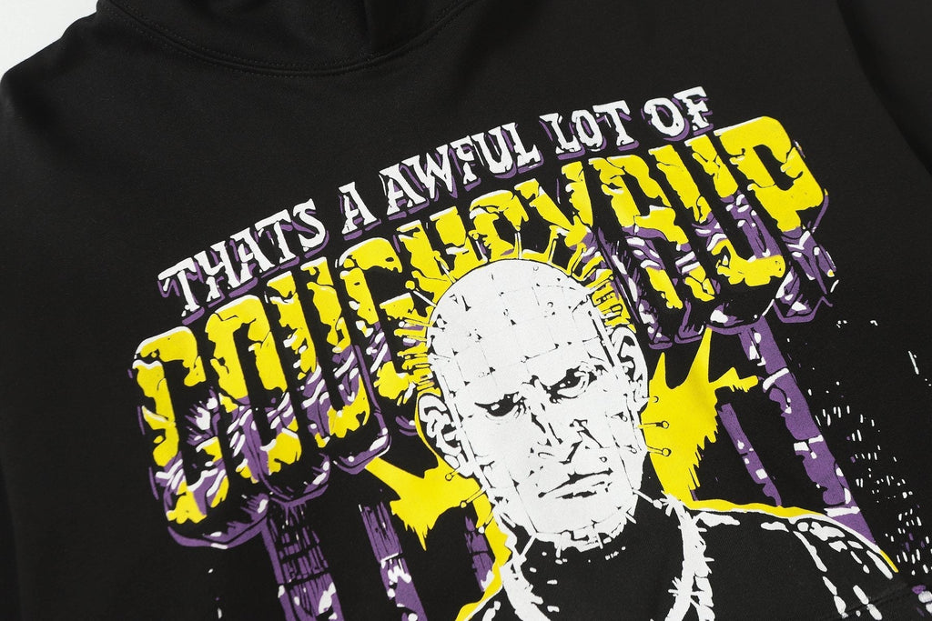 THAT'S A AWFUL LOT OF COUGH SYRUP Star Graphic Hoodie