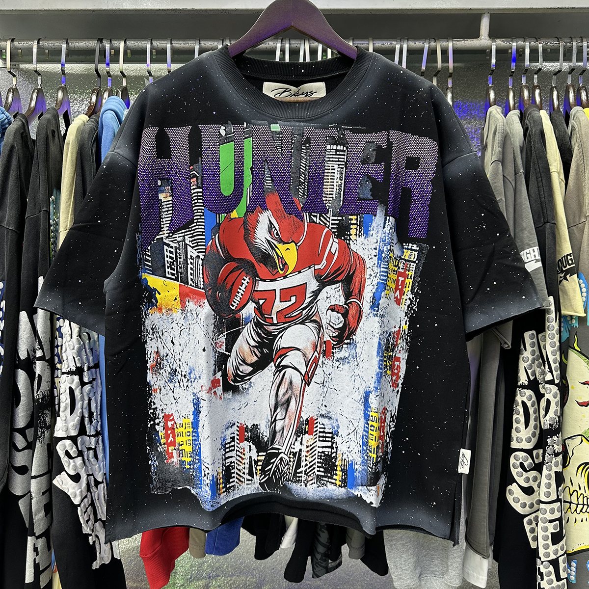 BKYS Revival Football & City List Graphic T-Shirt