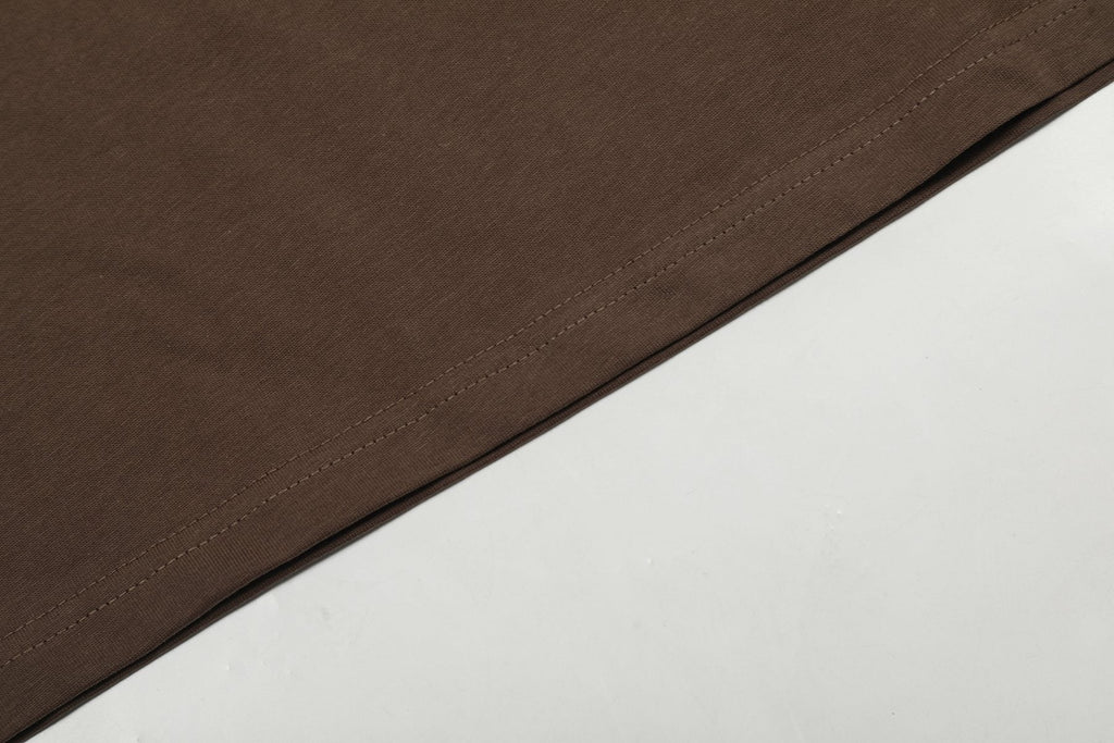 Sp5der Brown Graphic T-Shirt