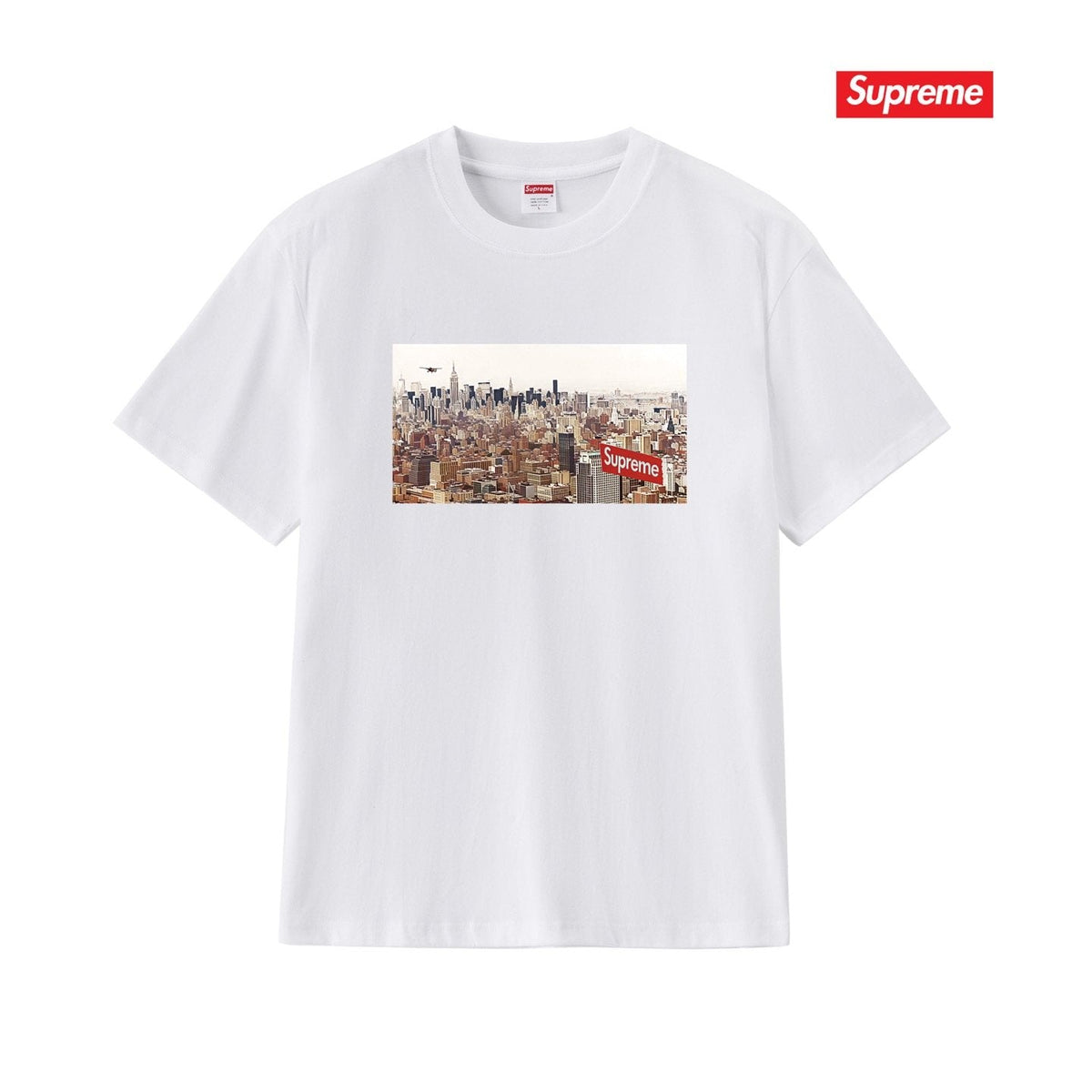 Supreme City Photo Graphic T-Shirt