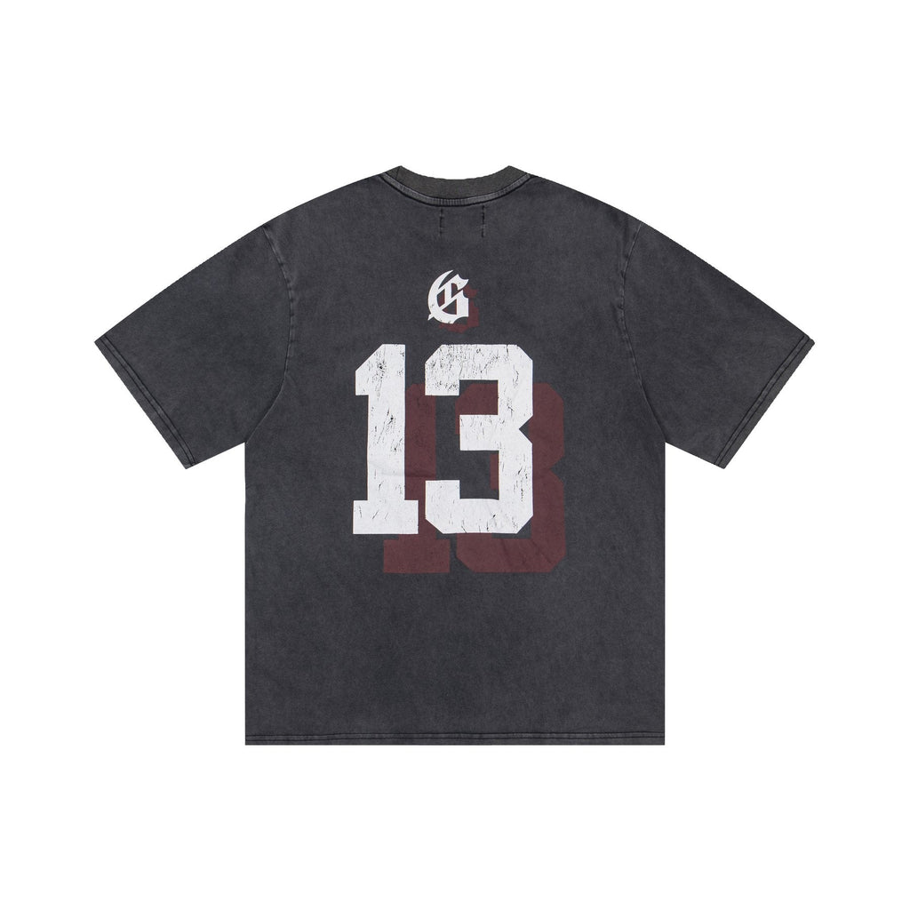 Godspeed Skull & 13 Graphic Short-Sleeve T-Shirt