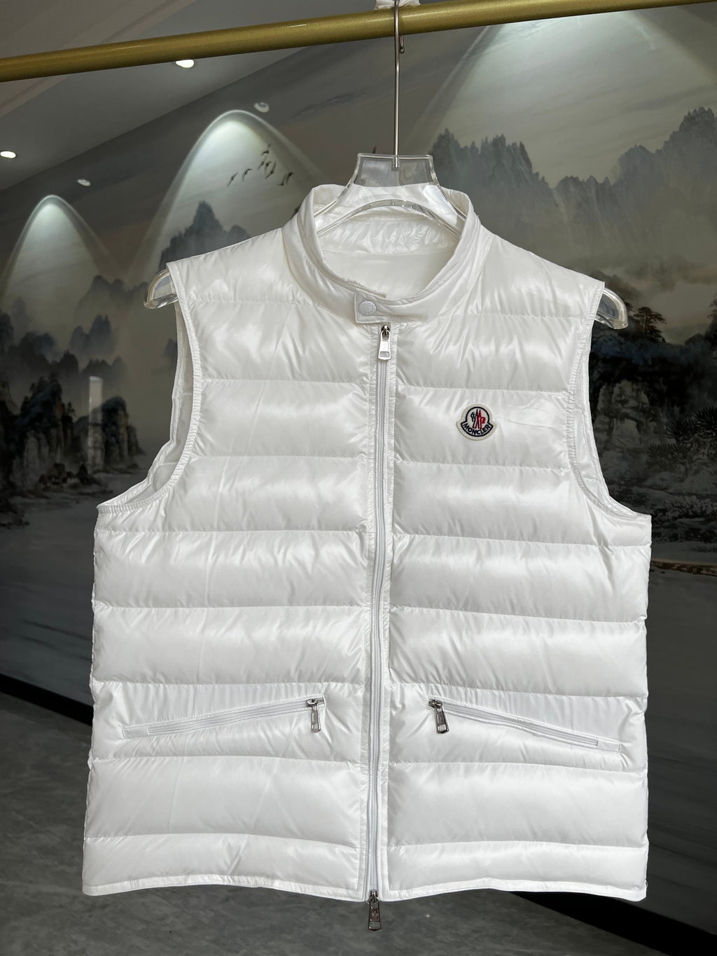 Moncler Asymmetric-Zip Vest