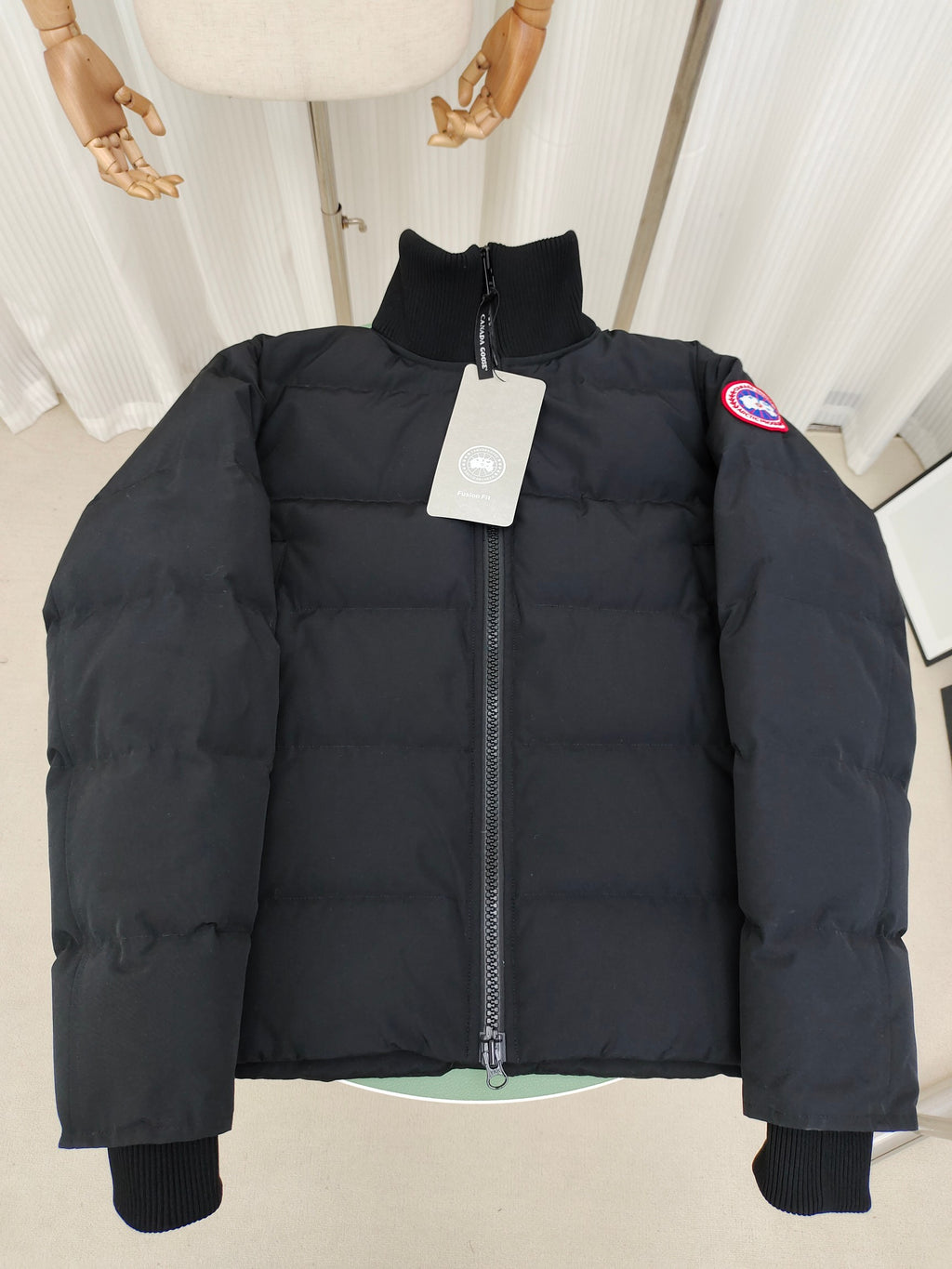 Canada Goose Stand-Collar Quilted Puffer Jacket