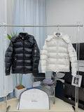 Moncler Maya Glossy Hooded Puffer Jacket