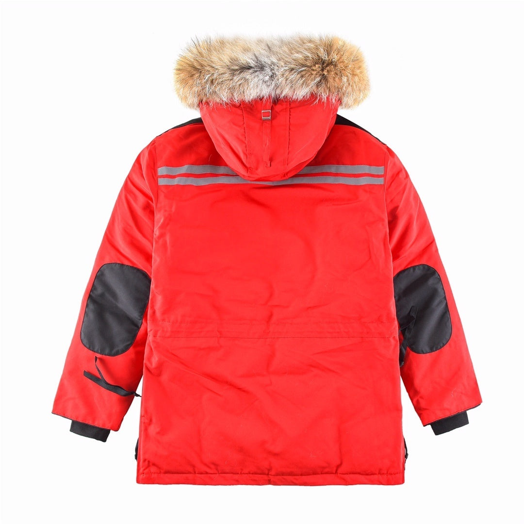 Canada Goose Hooded Utility Parka with Trimmed Hood