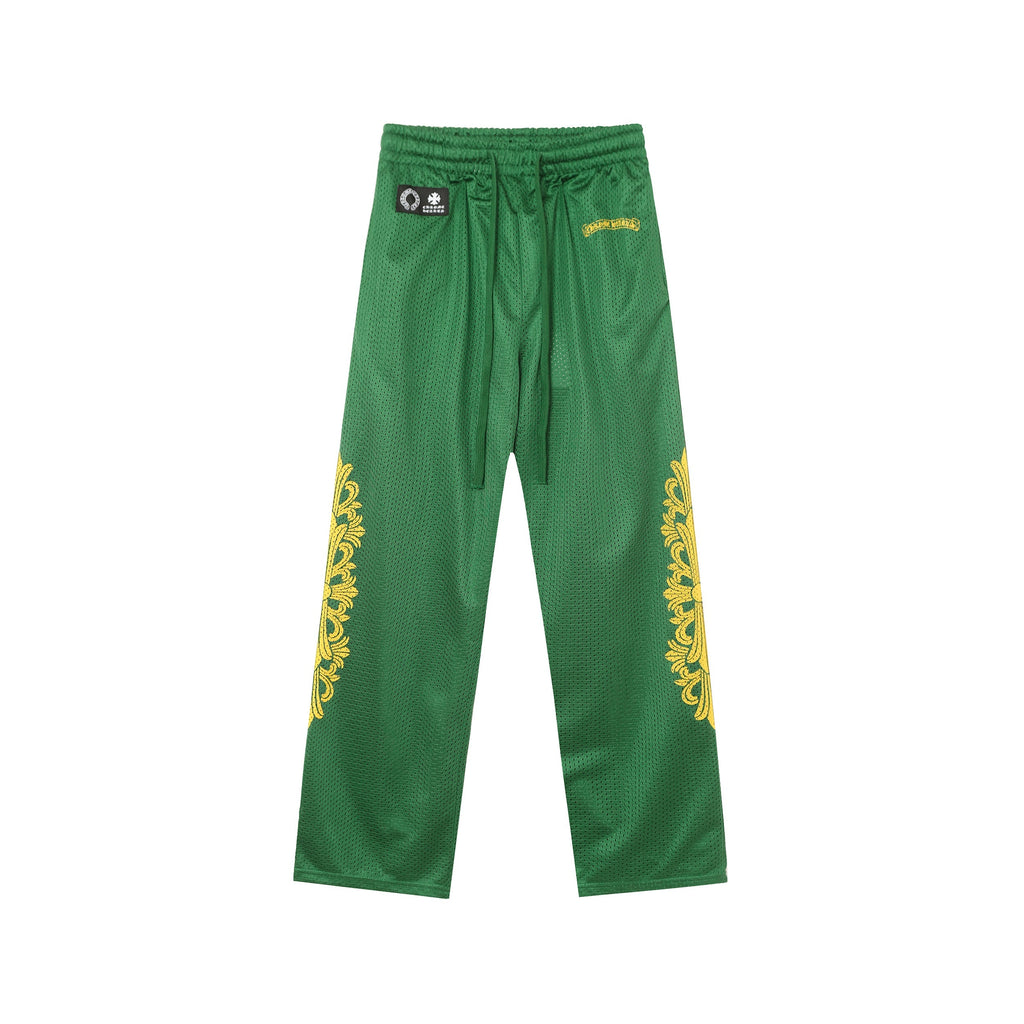Chrome Hearts Mattyboy graffiti red mesh track pants 9997