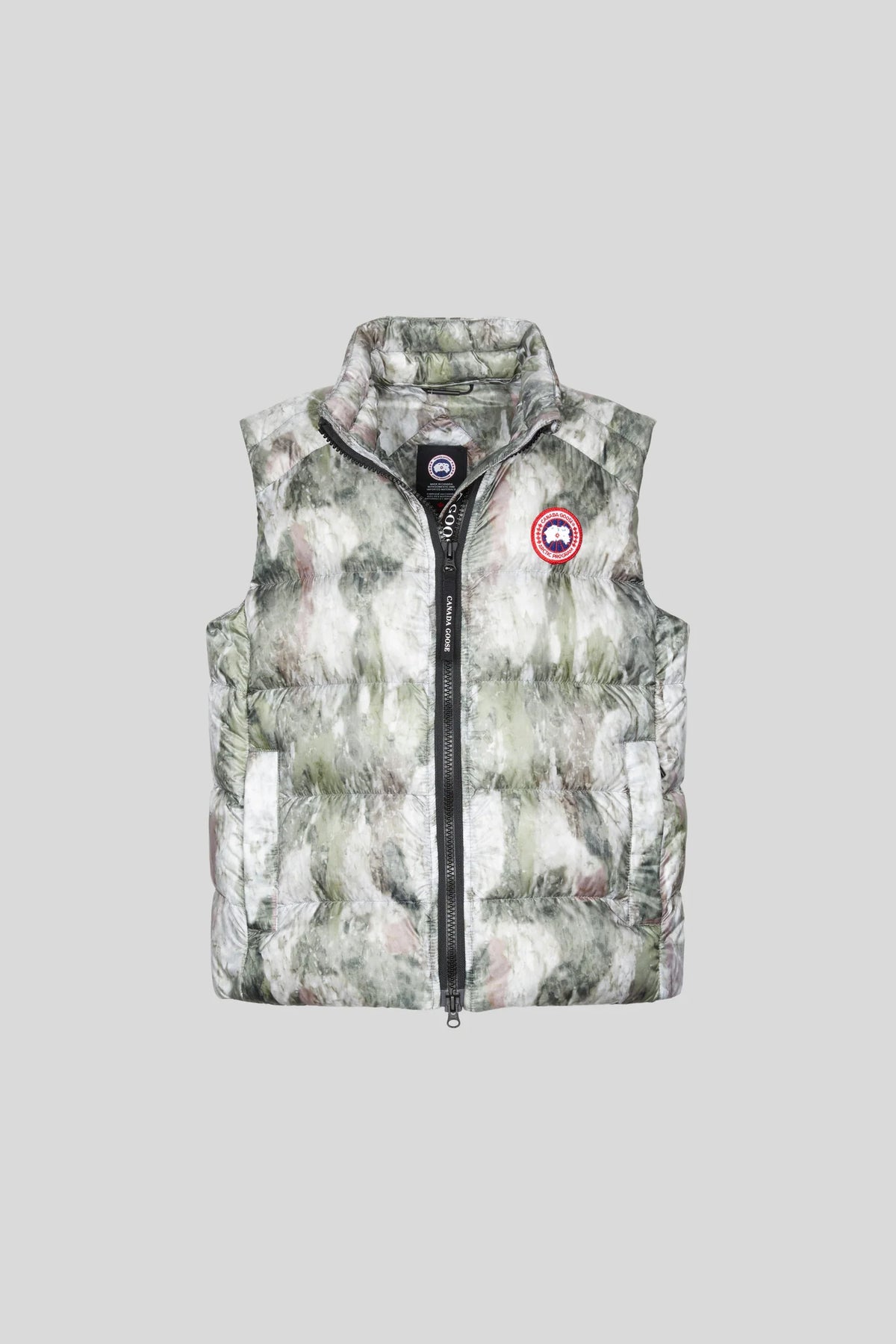 Canada Goose Cypress Printed Stand-Collar Puffer Vest