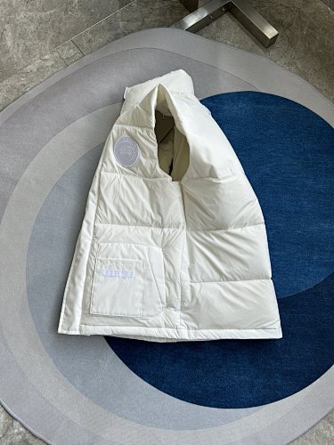 Canada Goose Stand-Collar Quilted Vest with Patch Pockets