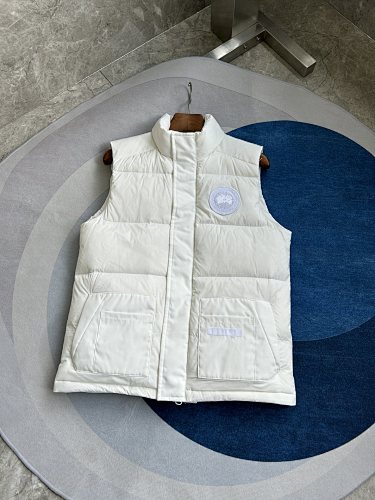 Canada Goose Stand-Collar Quilted Vest with Patch Pockets