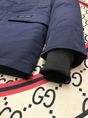 Canada Goose Unisex Hooded Parka with Ribbed Cuffs
