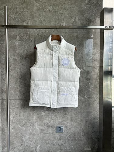 Canada Goose Stand-Collar Quilted Vest with Patch Pockets