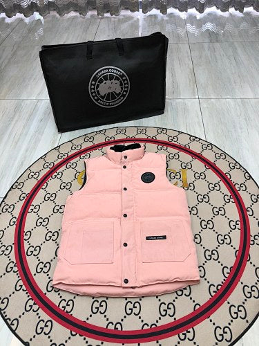 Canada Goose Stand-Collar Quilted Vest with Patch Pockets