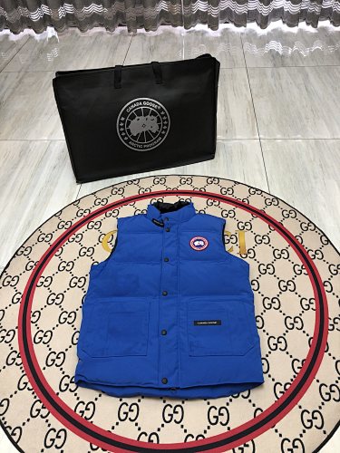Canada Goose Stand-Collar Quilted Vest with Patch Pockets