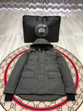 Canada Goose Unisex Hooded Utility Parka with Flap Pockets