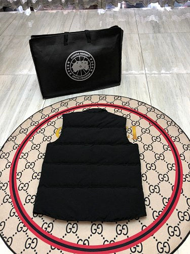 Canada Goose Stand-Collar Quilted Vest with Patch Pockets
