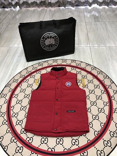 Canada Goose Stand-Collar Quilted Vest with Patch Pockets