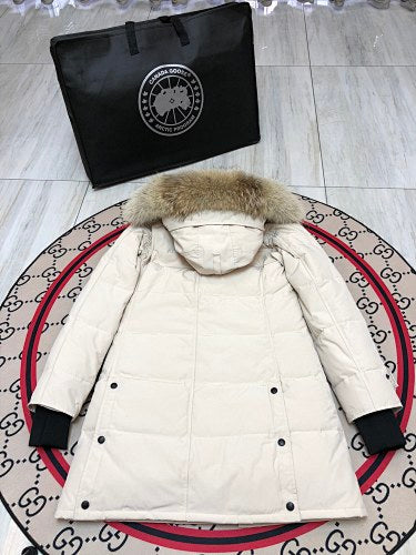 Canada Goose Women's Long Quilted Hooded Parka