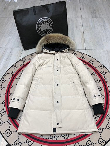 Canada Goose Women's Long Quilted Hooded Parka