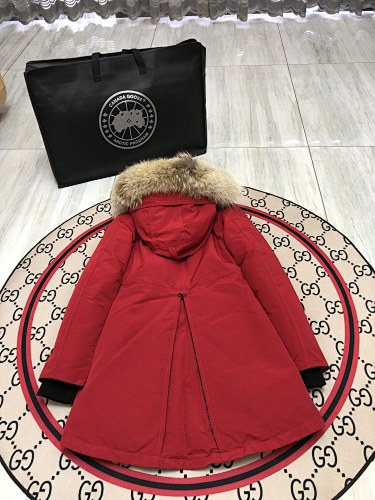 Canada Goose Unisex Long Hooded Parka with Trimmed Hood