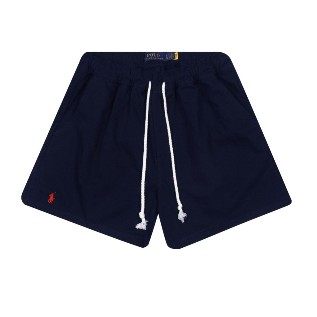 Ralph Lauren Washed Cotton Drawstring Shorts