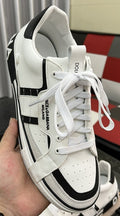 Dolce & Gabbana Contrast-Trim Lace-Up Sneakers