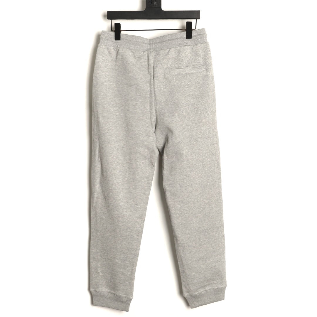 Louis Vuitton Sketch-Style Monogram Drawstring Trousers - Light Gray